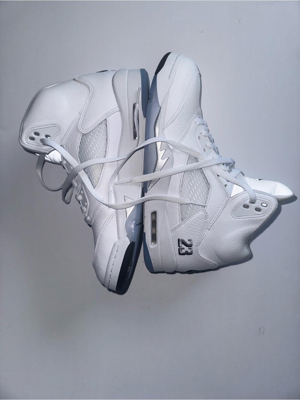 Nike White High-Top Basketball Sneakers